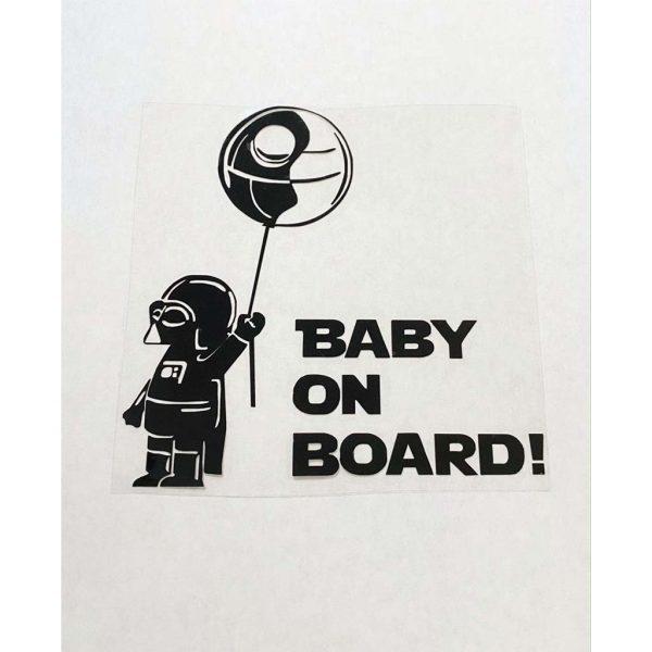 "Baby on Board!" Decal