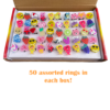 Flashing Light-Up Rings, Box of 50 - Image 3
