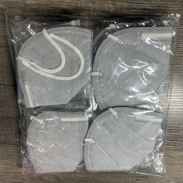 Premium Gray KN95 Face Masks (20-Pack) - Image 4