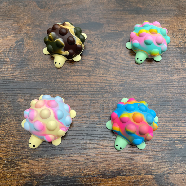 Colorful Turtle Poppers: 4-Pack - Image 2