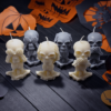 Wise Skeletons Candle Set | Scented | 4-Inch | Handmade