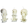 Wise Skeletons Candle Set | Scented | 4-Inch | Handmade - Image 2
