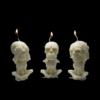 Wise Skeletons Candle Set | Scented | 4-Inch | Handmade - Image 3