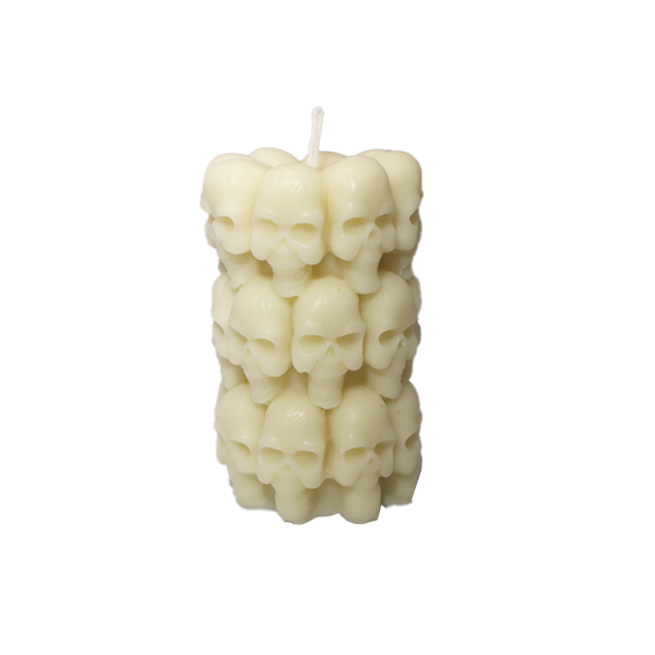 Skull Faces Candle Set | 2-Pack | Scented | Handmade - Image 5